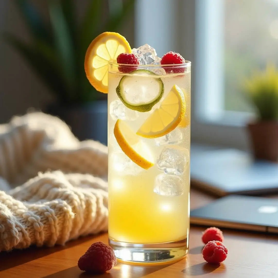 Citrus-Mocktail mit NOCCO Limon Del Sol - fitgrade.ch