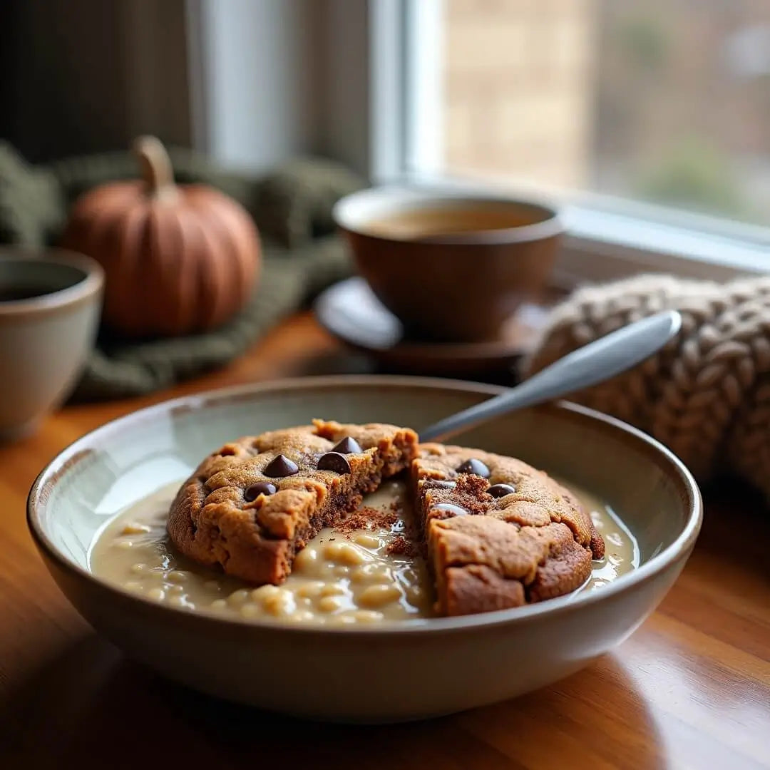 Warme Protein-Cookie-Dessert-Bowl - fitgrade.ch