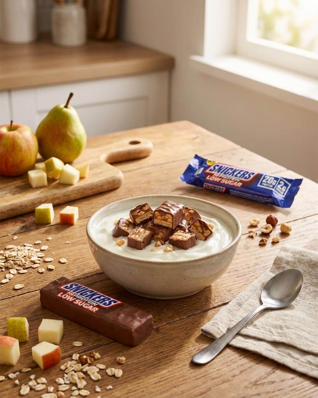 Crunchiger Caramel-Peanut-Yoghurt-Boost - fitgrade.ch