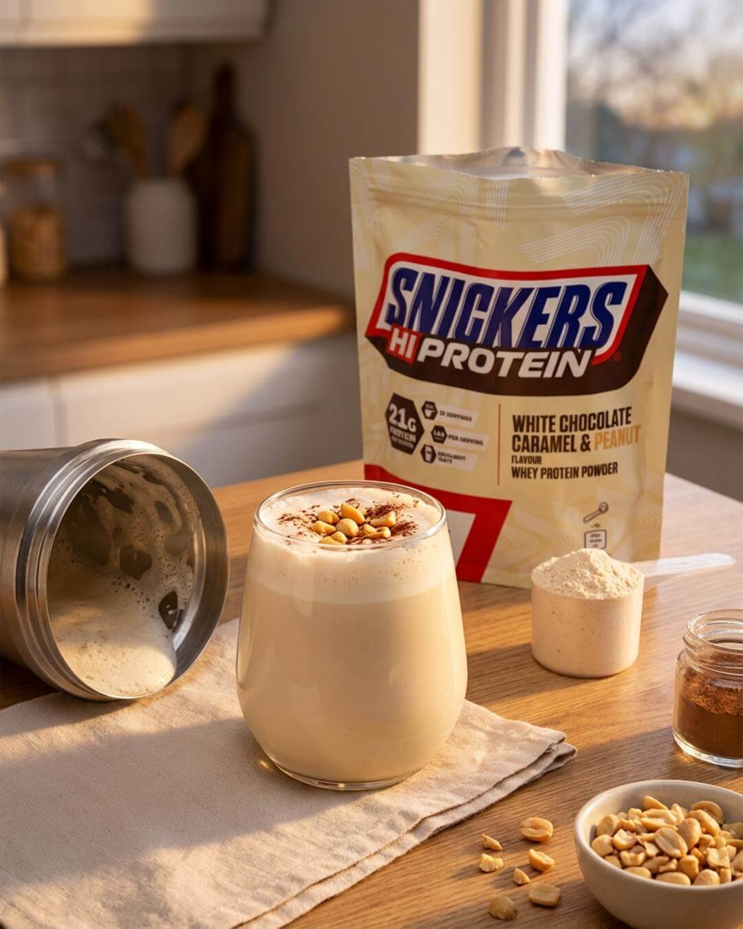 White-Caramel-Proteinfrappé - fitgrade.ch