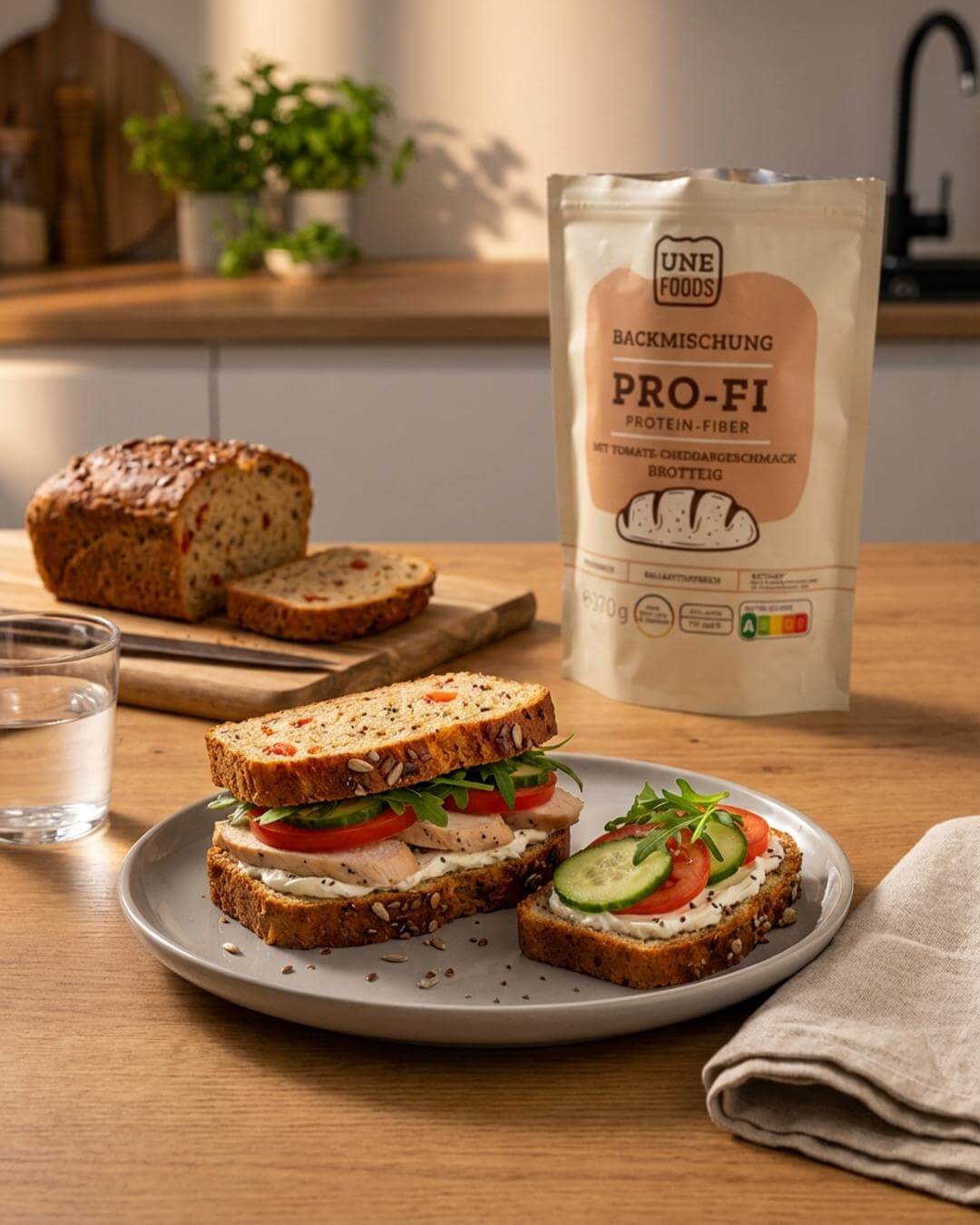Herzhaftes Protein-Sandwich - fitgrade.ch
