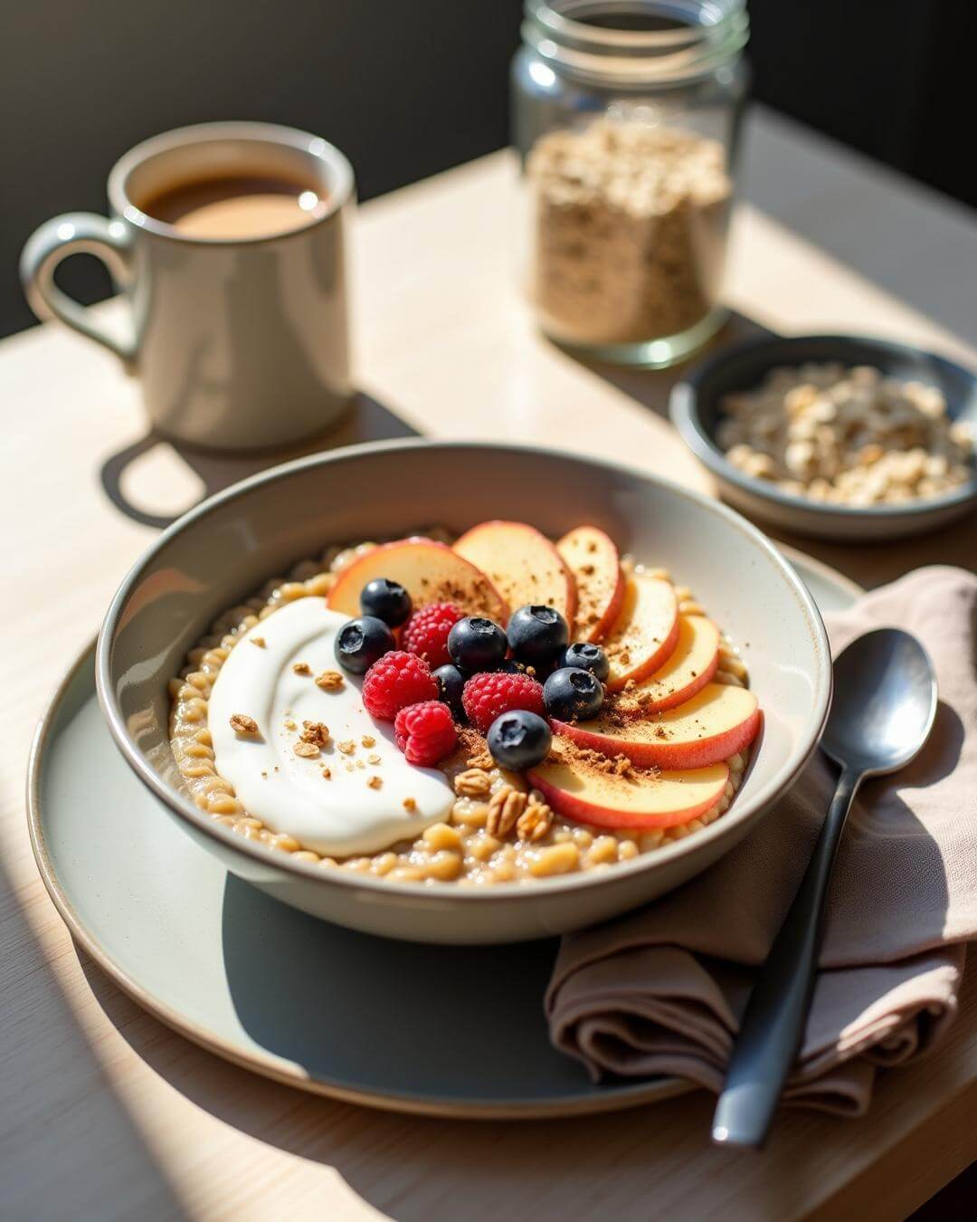 Cremiger Whey-Protein-Porridge - fitgrade.ch