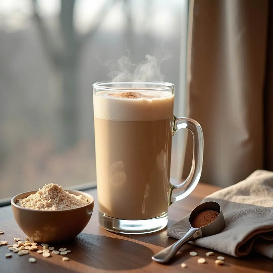 Cremiger Protein-Latte mit Whey für kühle Tage - fitgrade.ch