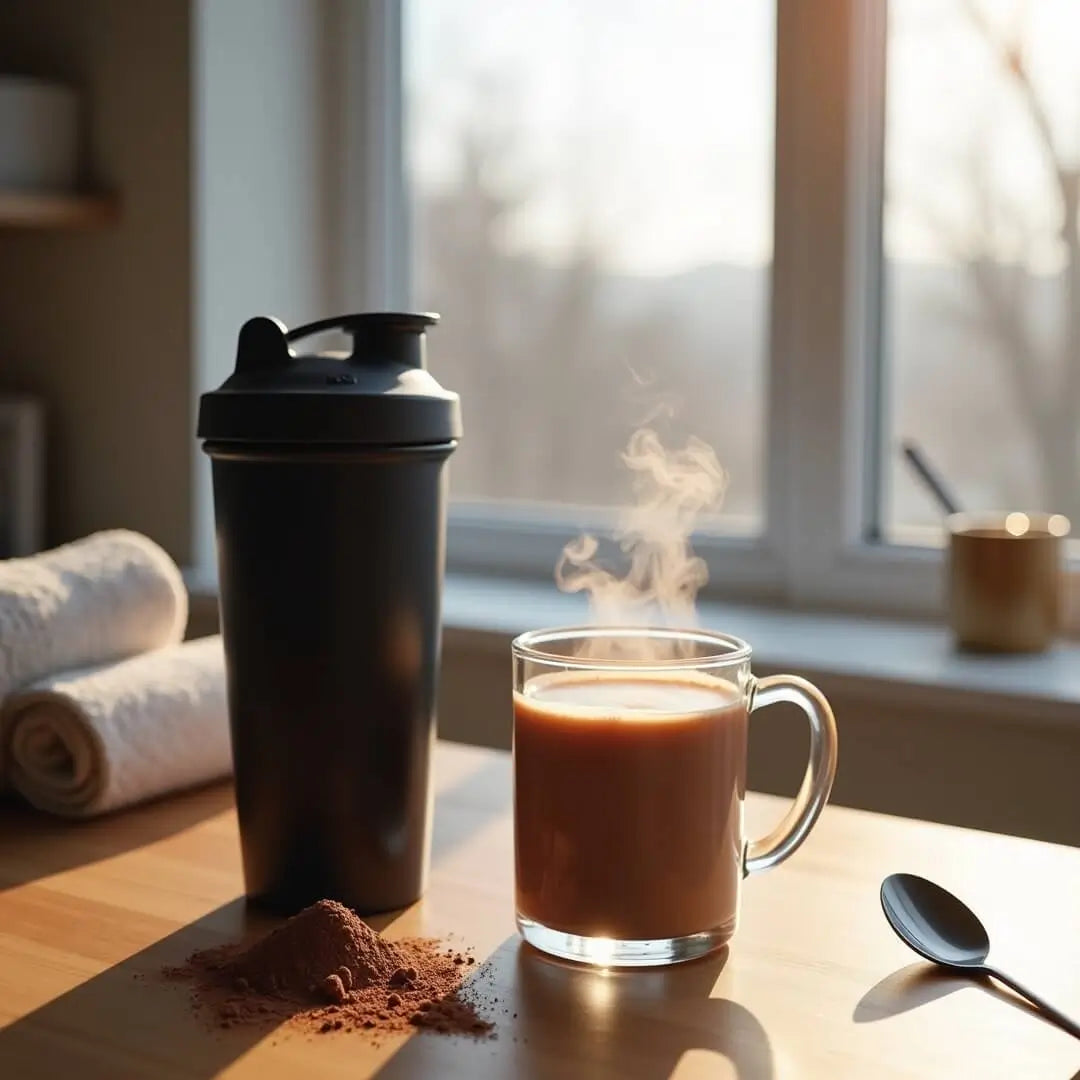 Cremiger Protein-Hot-Chocolate aus dem Shaker - fitgrade.ch